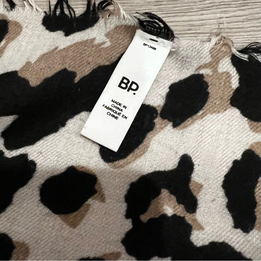 BP Leopard Print Scarf